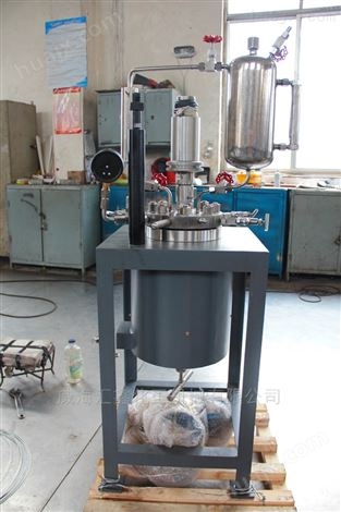 实验室用蒸馏釜，冷凝回溜实验反应釜