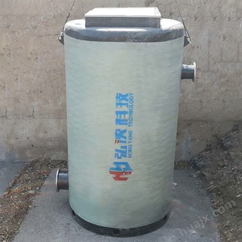 安徽一体化泵站污水提升泵站玻璃钢材质