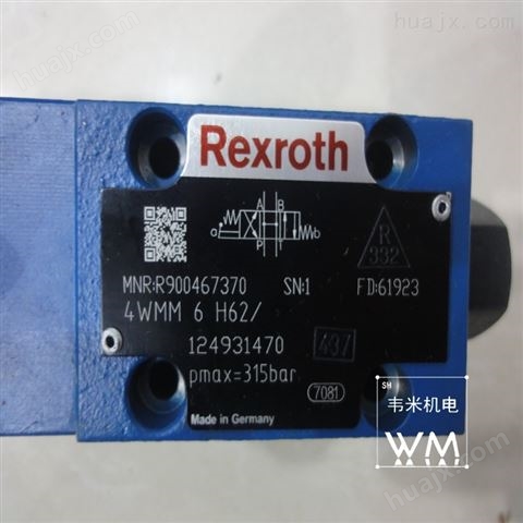 主营力士乐Rexroth手动换向阀4WMM6L5X/F