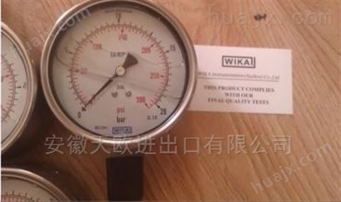 WIKA压力表233.50.160 0-10mpa  G1/2