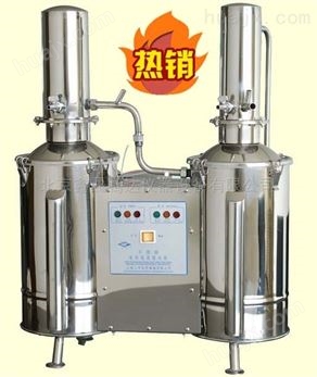 SHZ-32-200不锈钢塔式蒸汽重蒸馏水器